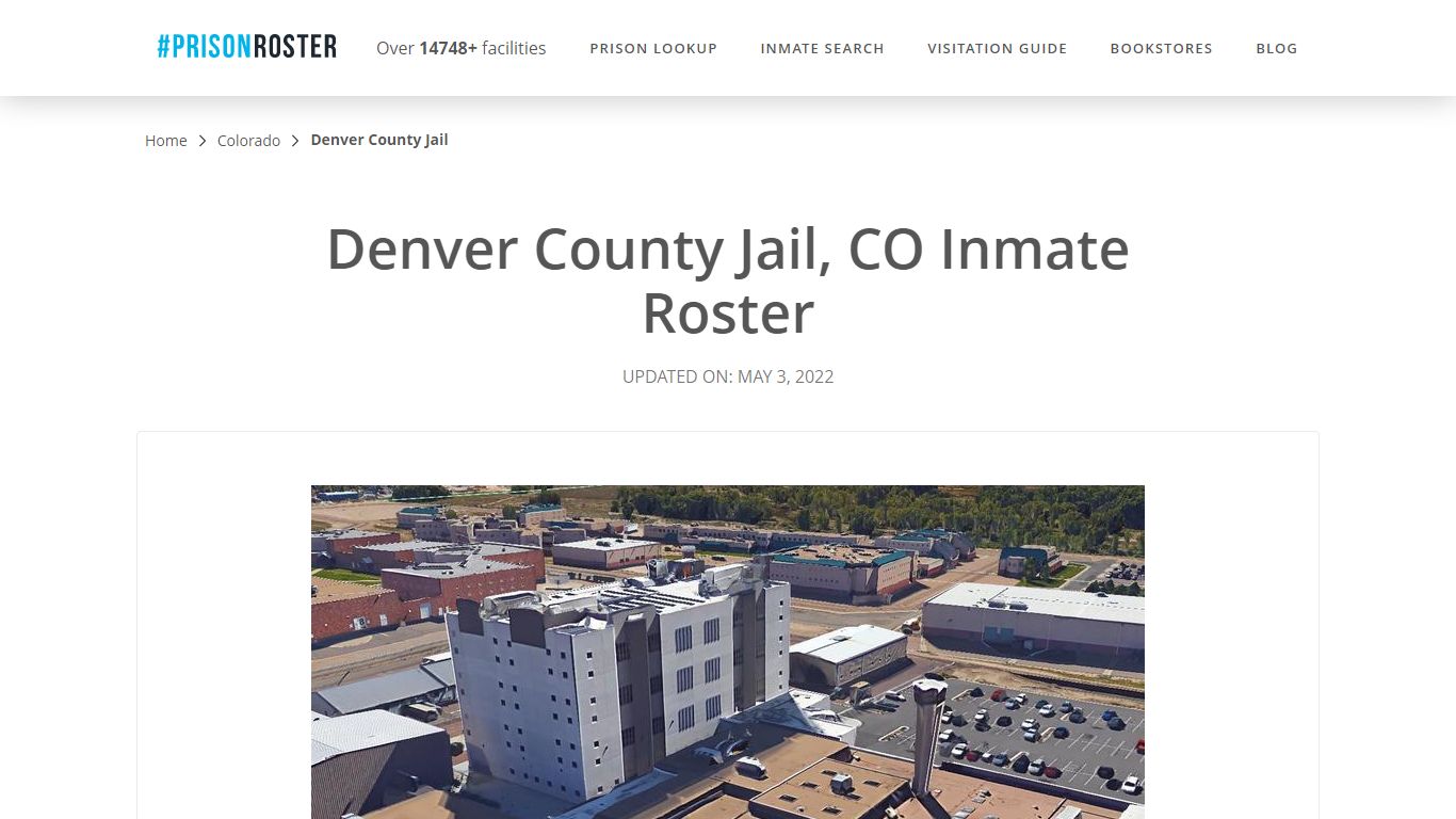 Denver County Jail, CO Inmate Roster - Inmate Locator